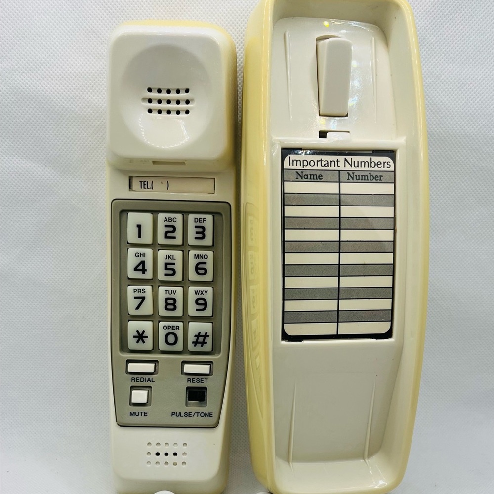 Vintage Lenoxx Sound Landline Telephone Model HAC BP-303 Push Button (Untested)